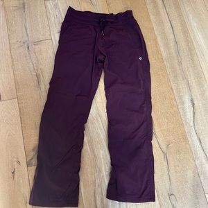 Lululemon dance jogger size 8